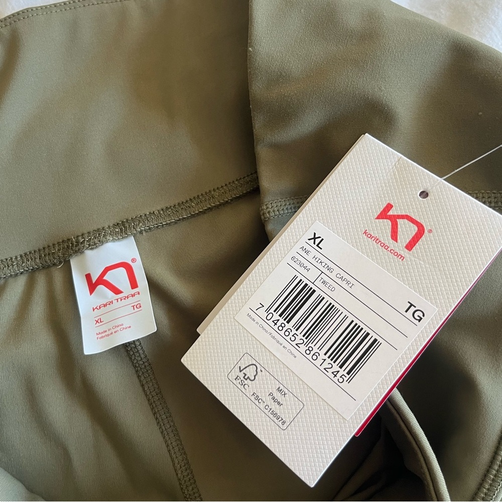 Kari Traa Ane Hiking Capri Leggings Tweed - Picture 5 of 6